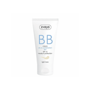 BB Cream Pieles Grasas SPF15 Tono Claro Ziaja 50ml - Imagen 1