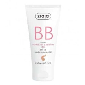 BB Cream Pieles Normales SPF15 Tono Oscuro Ziaja 50ml - Imagen 1
