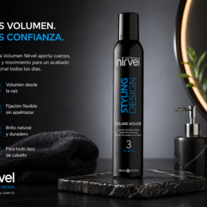 Espuma Volumen Nirvel 300ml - Imagen 1